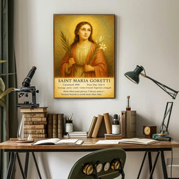 Saint Maria Goretti Poster PosterGoat