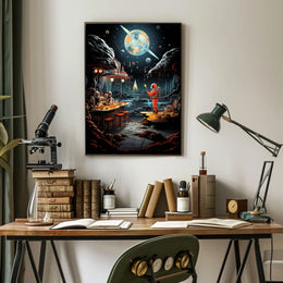 Cosmic Café Adventure Poster
