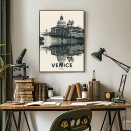 Venice Reflections Poster