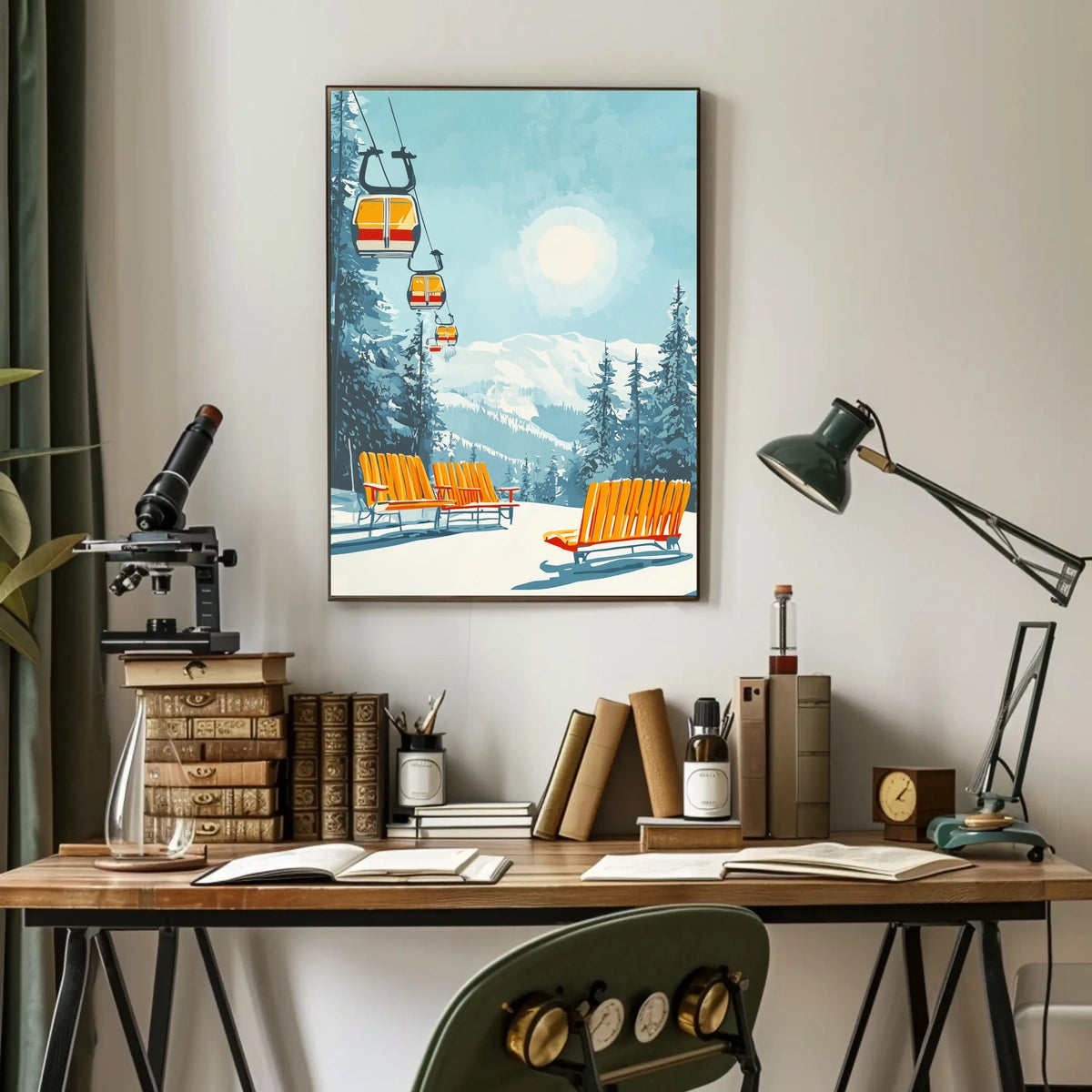 Winter Wonderland Retreat Poster