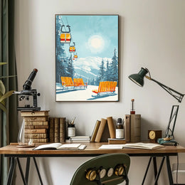 Winter Wonderland Retreat Poster