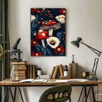 Enchanted Forest Flora Wall Art Print