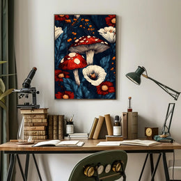 Enchanted Forest Flora Wall Art Print