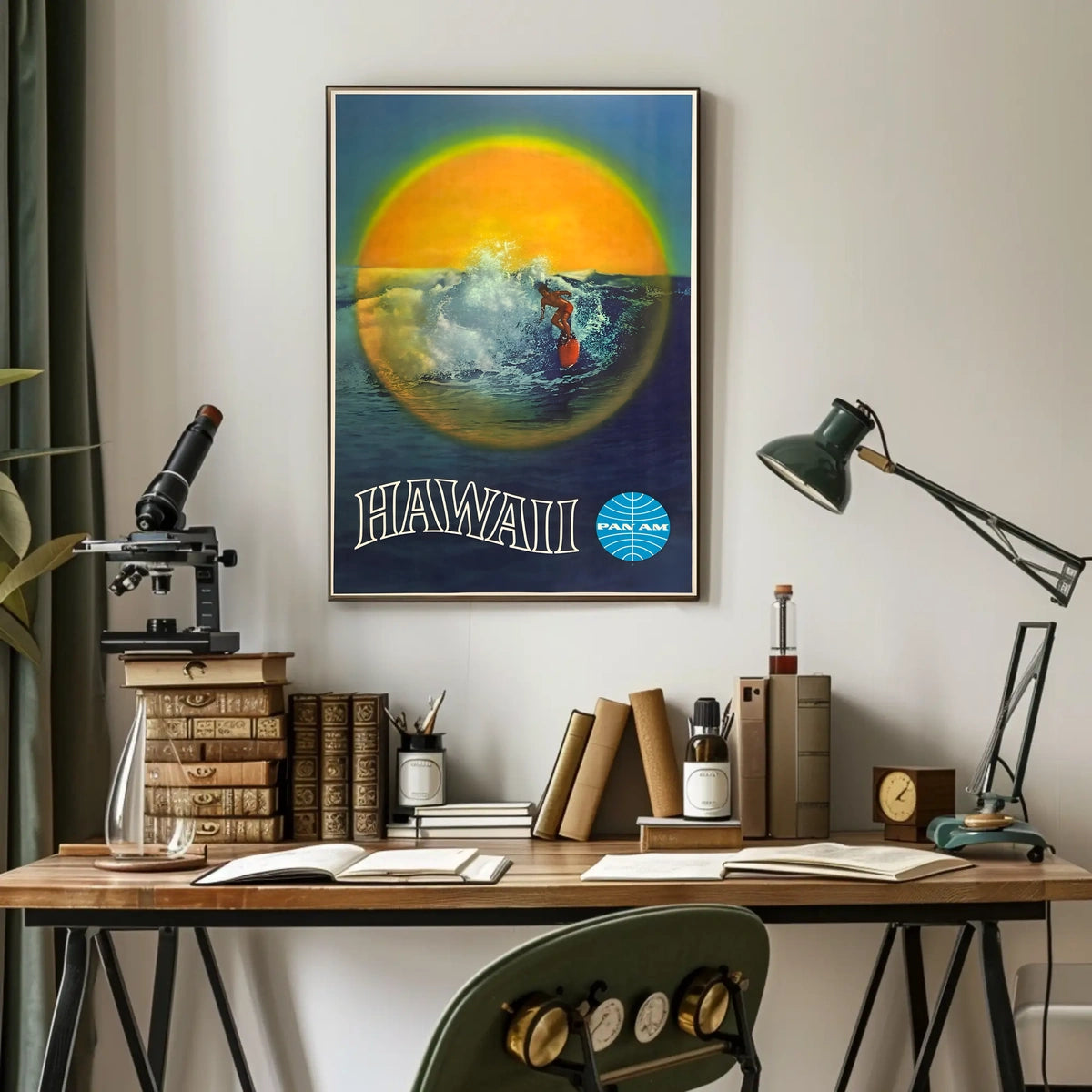 Hawaii Surf Adventure Poster