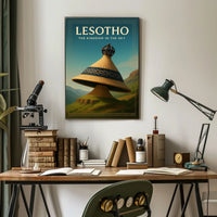 Lesotho The Kingdom In The Sky Poster
