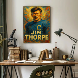 Jim Thorpe Athletic Legend Poster