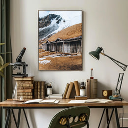 Rustic Mountain Retreat Poster