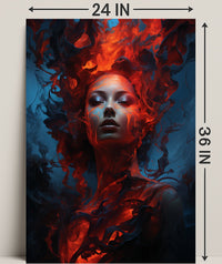 Elemental Flame Poster