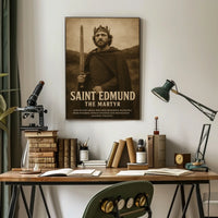 Saint Edmund The Martyr Poster