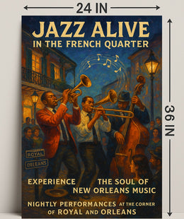 New Orleans Jazz Celebration: Music or Concert Poster
