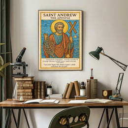 Saint Andrew the Apostle Poster PosterGoat
