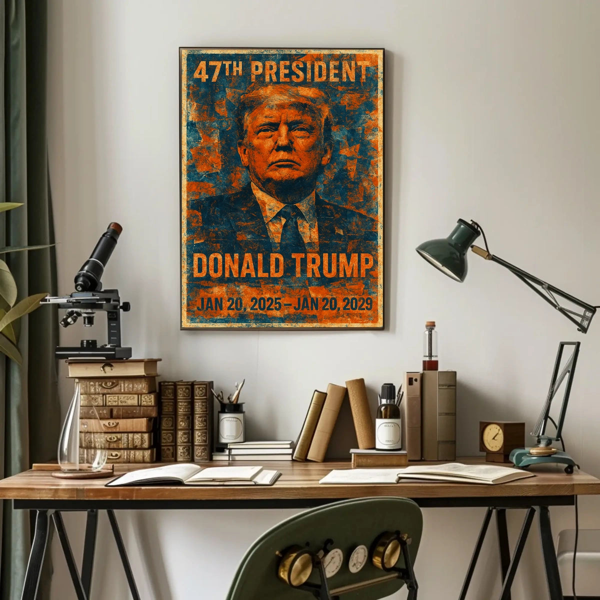 Resolute Vision Donald Trump Poster
