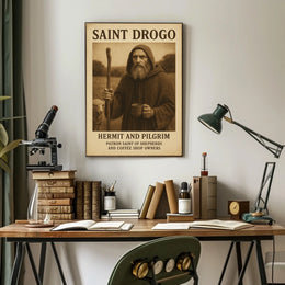 Saint Drogo Hermit And Pilgrim Poster