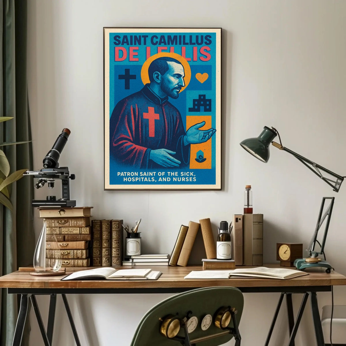 Saint Camillus De Lellis Poster