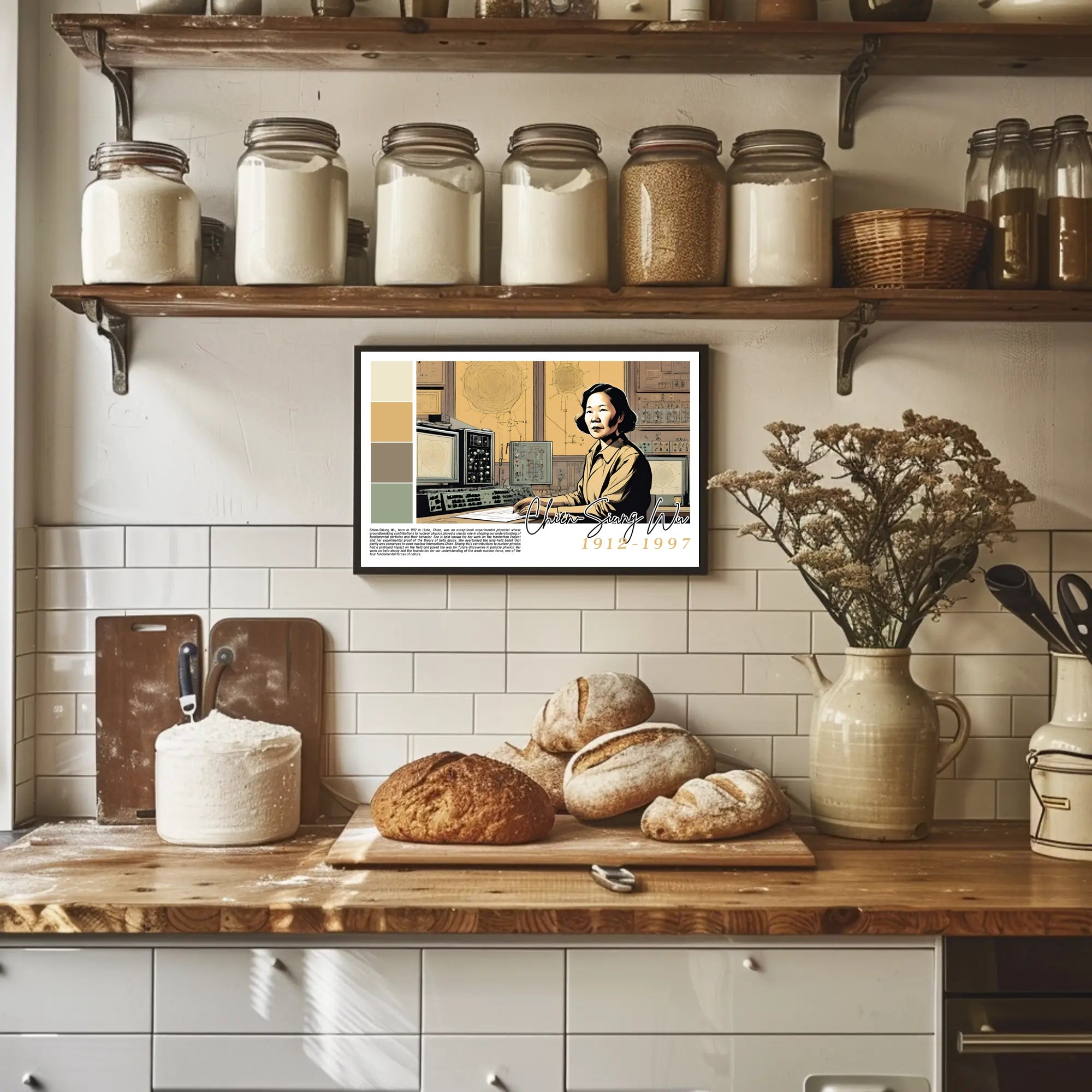 Celebrating Chien-Shiung Wu Poster