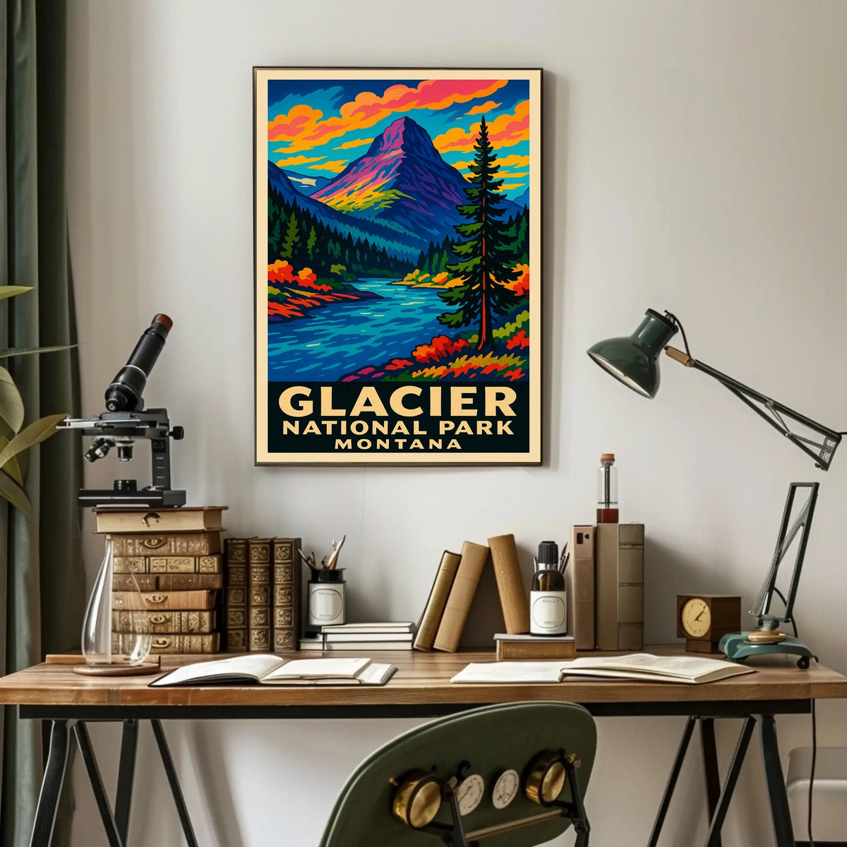 Glacier National Park Montana Poster