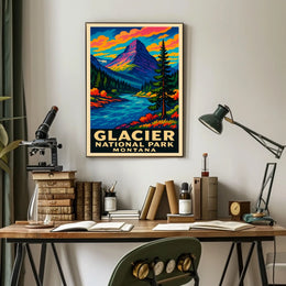 Glacier National Park Montana Poster