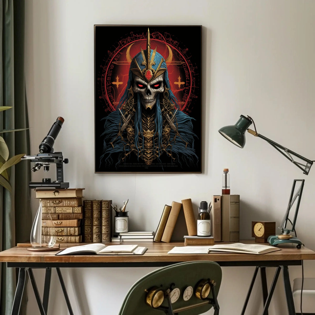 The Enigmatic Lich King Poster