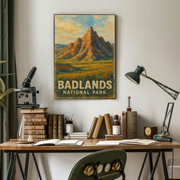 Badlands National Park Poster