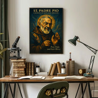 St. Padre Pio A Journey of Faith and Miracles Poster