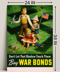 Don't Let That Shadow Touch Them Poster PosterGoat