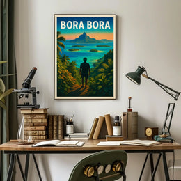 Escape To Bora Bora Poster