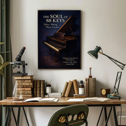 The Soul Of 88 Keys Poster