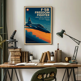 F-5B Freedom Fighter Poster