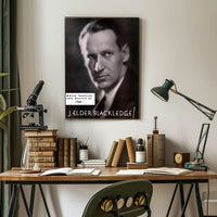 J. Elder Blackledge Magic Travel Historical Poster