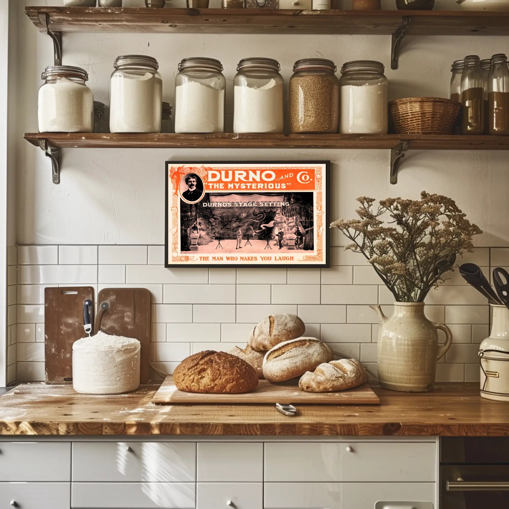 Durno and Co. Vintage Performance Cultural or Heritage Poster