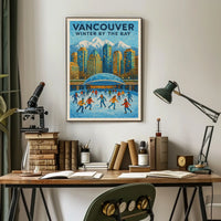 Vancouver Winter Wonderland Poster