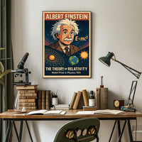 Albert Einstein The Theory Of Poster