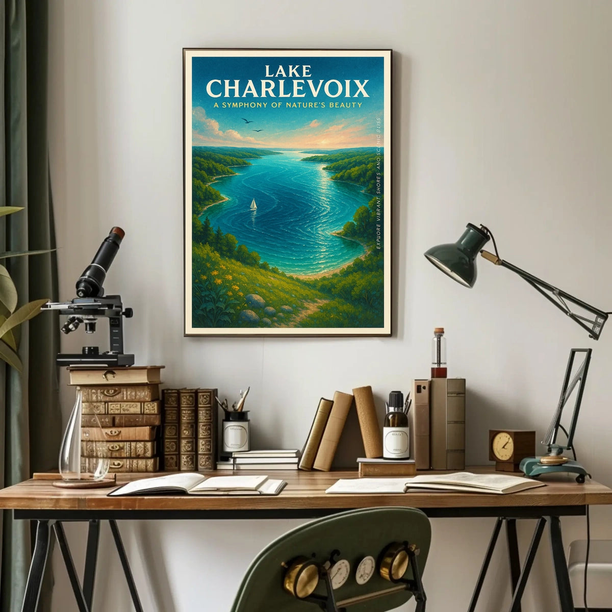 Lake Charlevoix A Symphony Of NatureS Poster