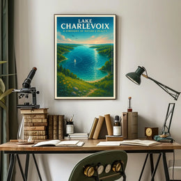 Lake Charlevoix A Symphony Of NatureS Poster