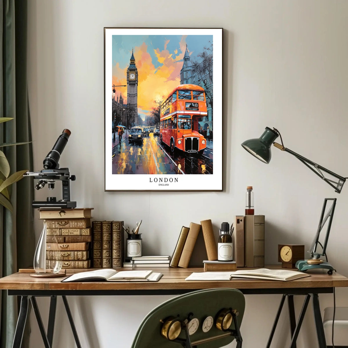 London Cityscape Poster