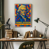 Thomas Jefferson 3rd President Poster