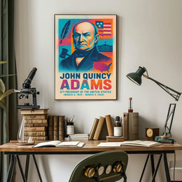 John Quincy Adams 6th President Poster