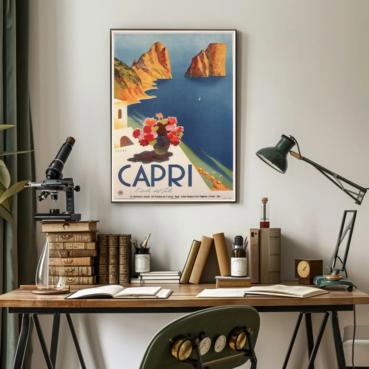 Capri LIsola Del Sole Poster