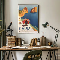 Capri LIsola Del Sole Poster