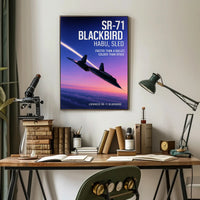 SR-71 Blackbird Poster PosterGoat