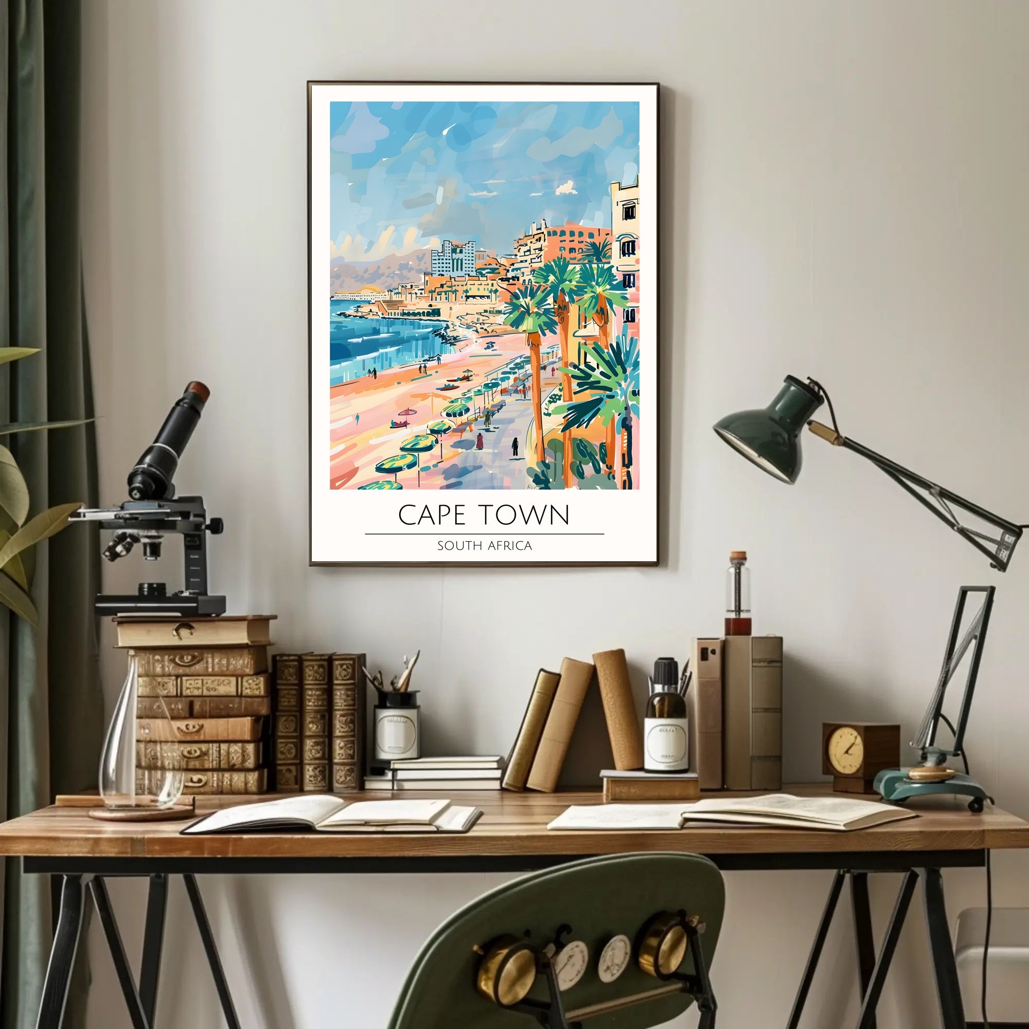 Scenic Cape Town Poster PosterGoat