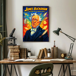 James Buchanan 15th President Poster PosterGoat