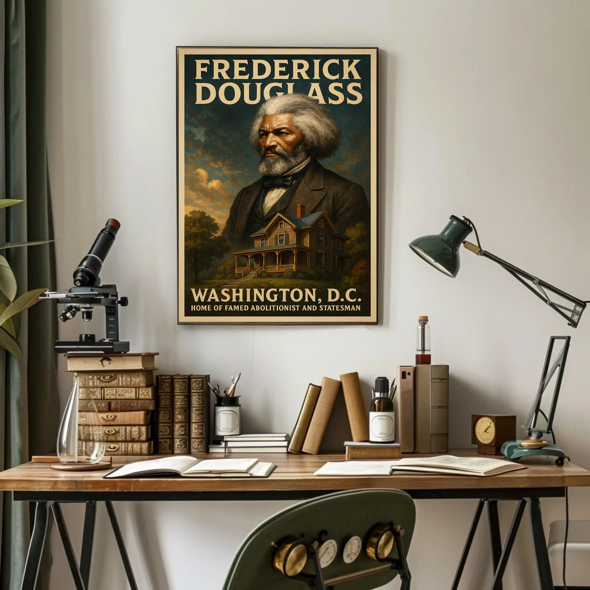 Frederick Douglass Abolitionist And Poster