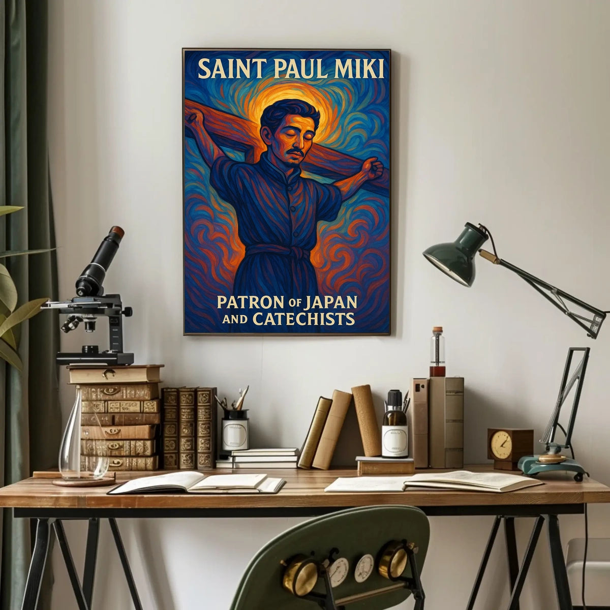 Saint Paul Miki Patron of Japan and Catechists Poster