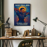 Saint Paul Miki Patron of Japan and Catechists Poster
