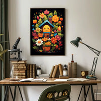 Floral Harmony Poster