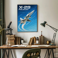 X-29 Polecat Poster PosterGoat