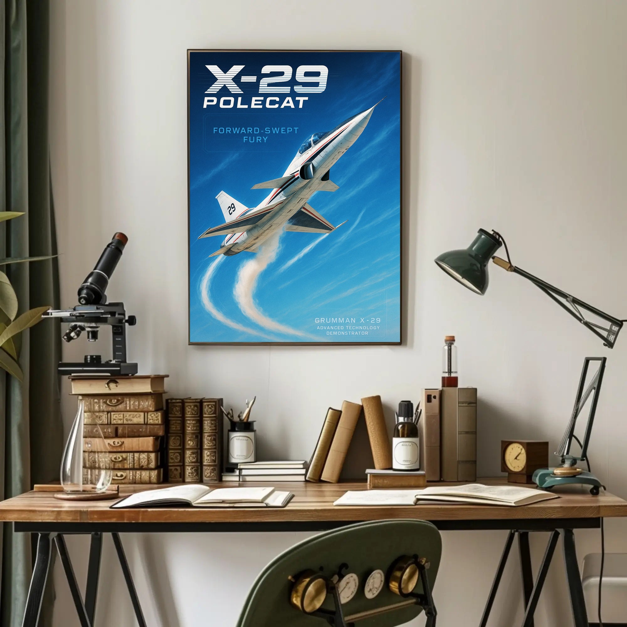 X-29 Polecat Poster PosterGoat