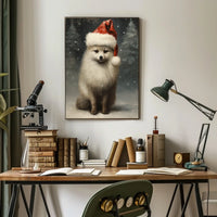 Festive Fox In Winter Wonderland Poster