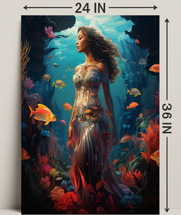 Enchanted Underwater Realm Poster